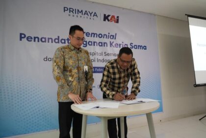 KAI Daop 4 Semarang Gandeng Primaya Hospital Perkuat Sistem Kesehatan dan Keselamatan Kerja